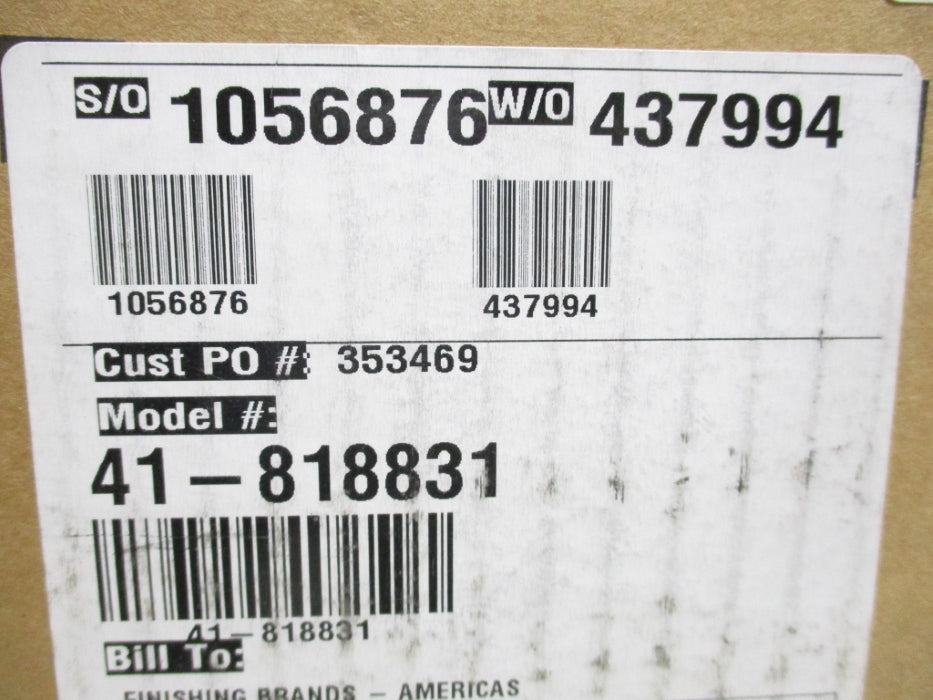 BINKS GEMINI 41-818831 100PSI NSMP
