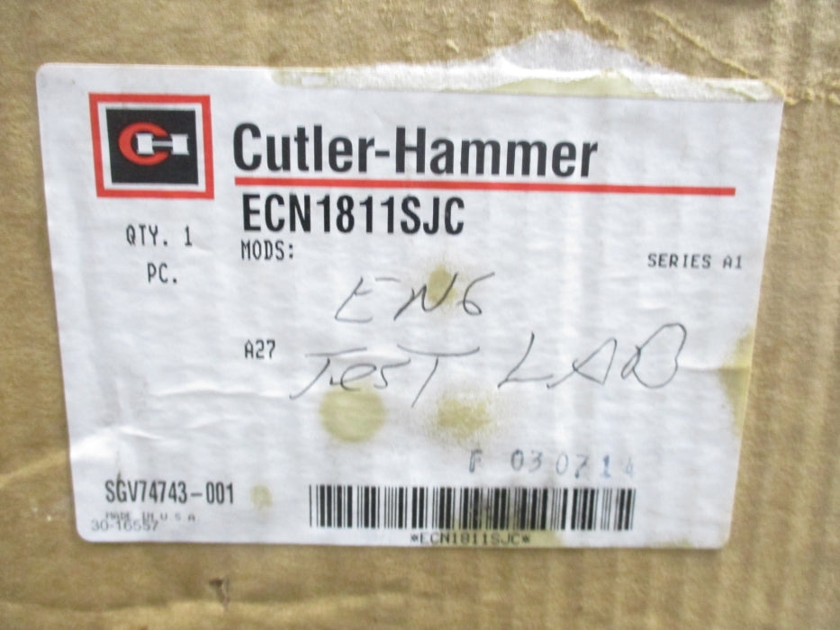 CUTLER HAMMER ECN1811SJC-A27 SER. A1 NSMP