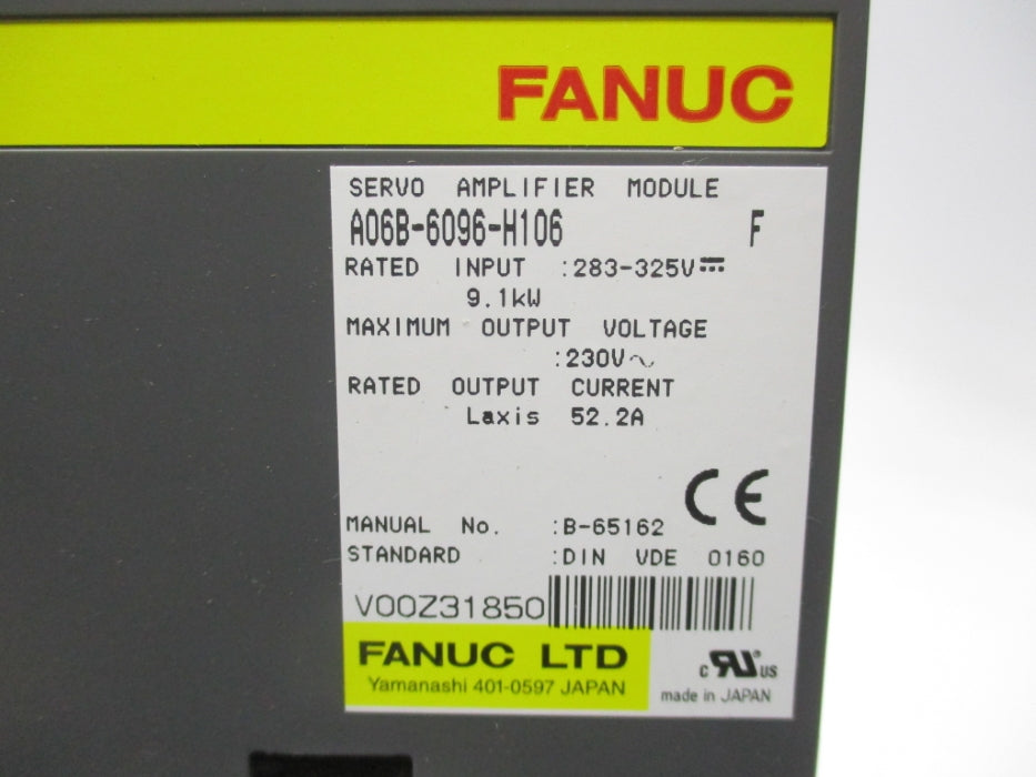 FANUC A06B-6096-H106 NSMP