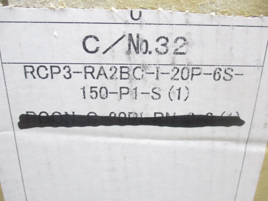IAI RCP3-RA2BC-I-20P-6S-150-P1-S NSMP