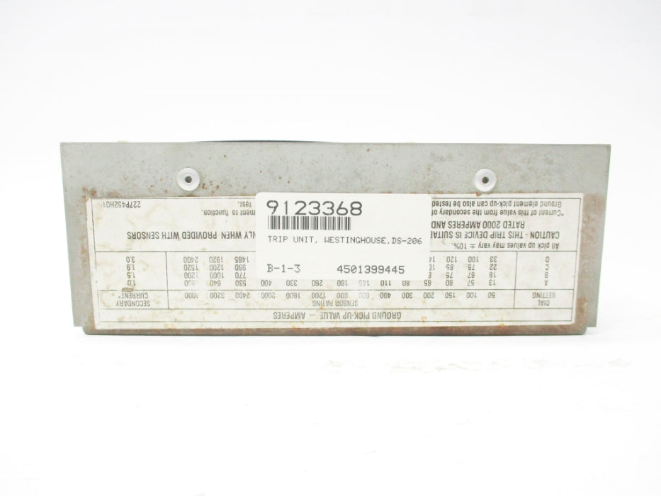WESTINGHOUSE LSIG UNMP