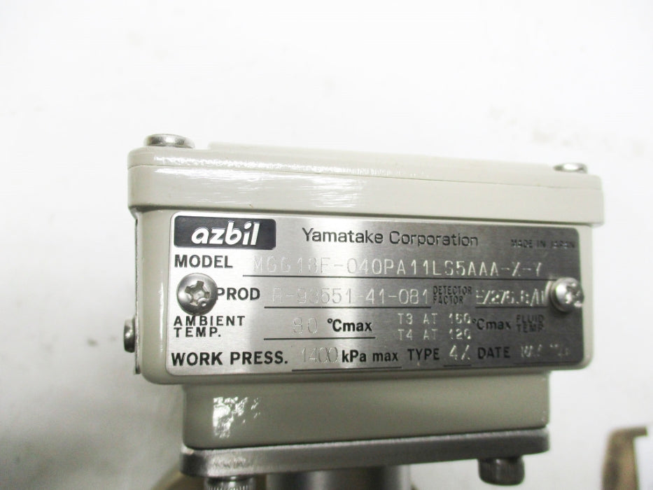AZBIL MGG18F-040PA11LS5AAA-X-Y NSNP