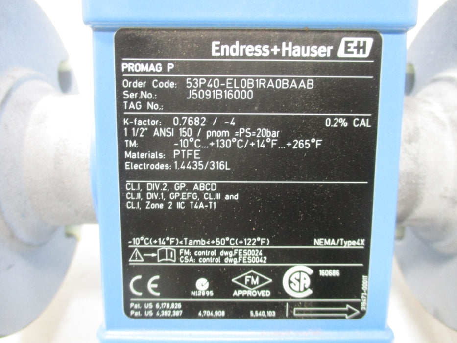 ENDRESS HAUSER 53P40-EL0B1RA0BAAB NSMP