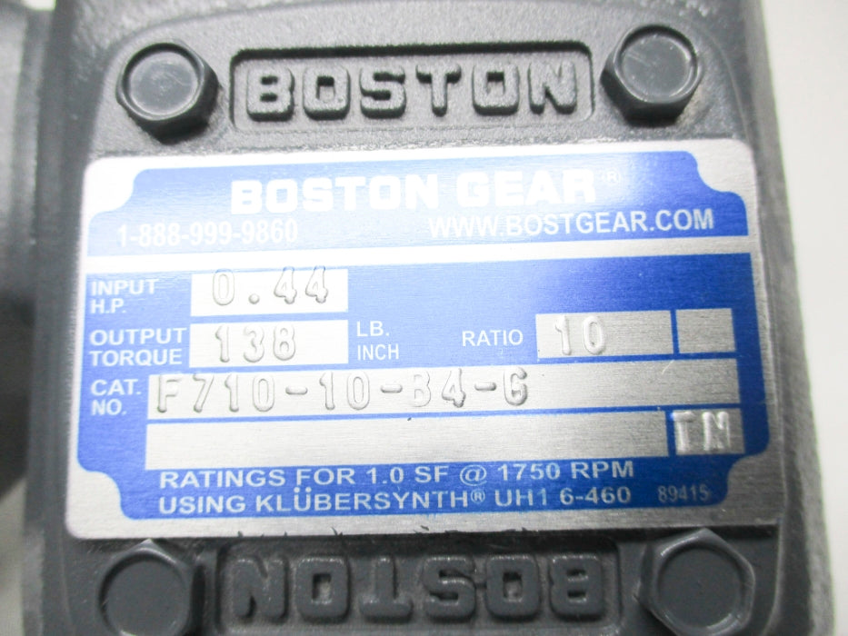BOSTON GEAR F710-10-B4-G NSMP