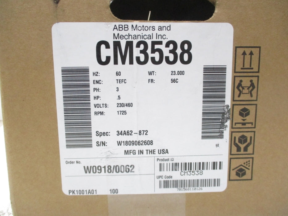 BALDOR CM3538 NSMP