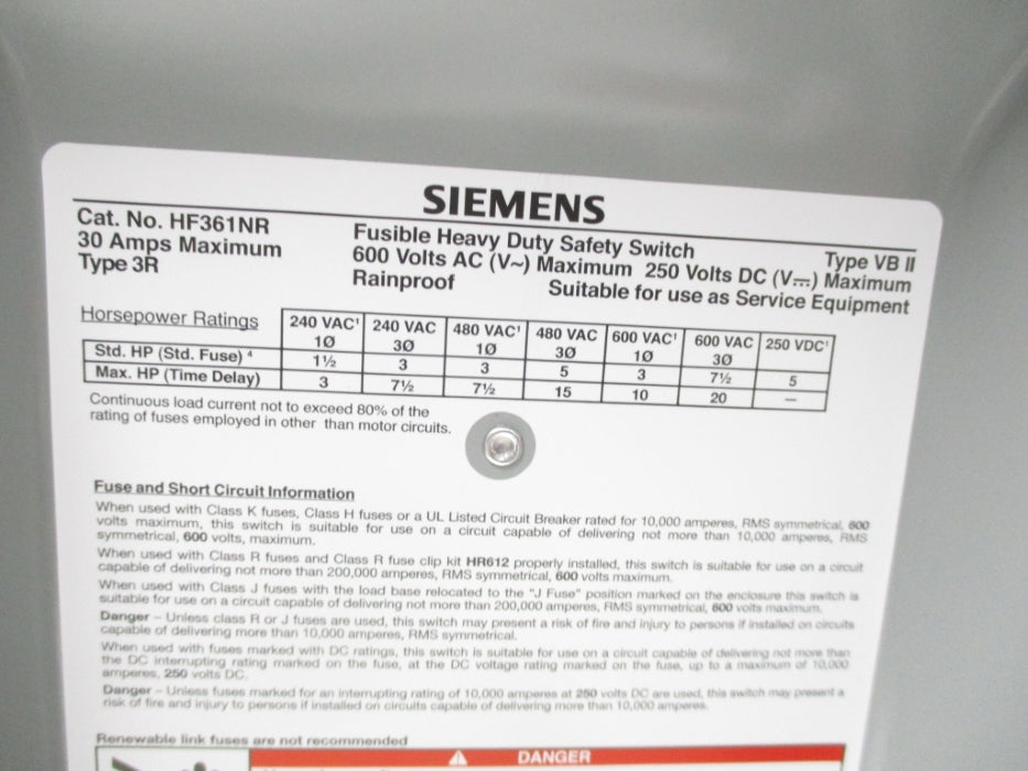 SIEMENS HF361NR NSNP