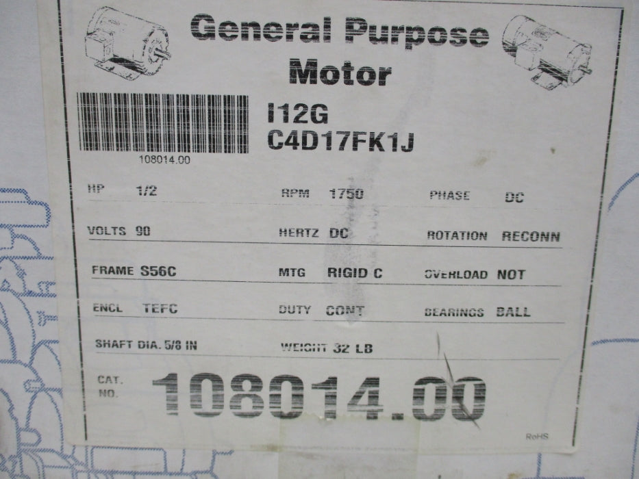 LEESON C4D17FK1J 108014.00 NSMP