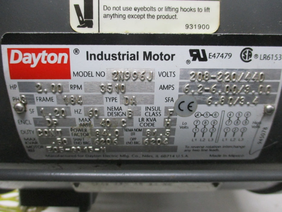DAYTON 2N996J UNMP