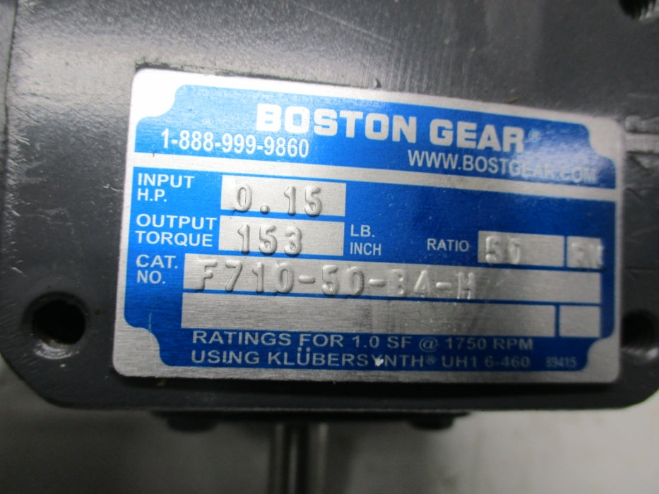BOSTON GEAR F710-50-B4-H NSMP