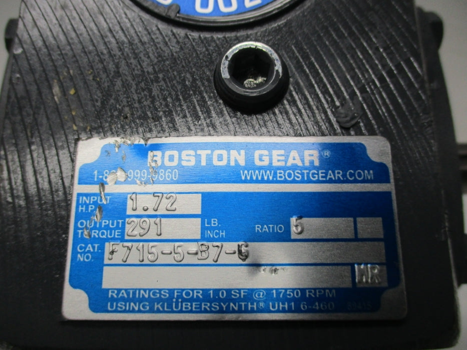 BOSTON GEAR F715-5-B7-G NSNP