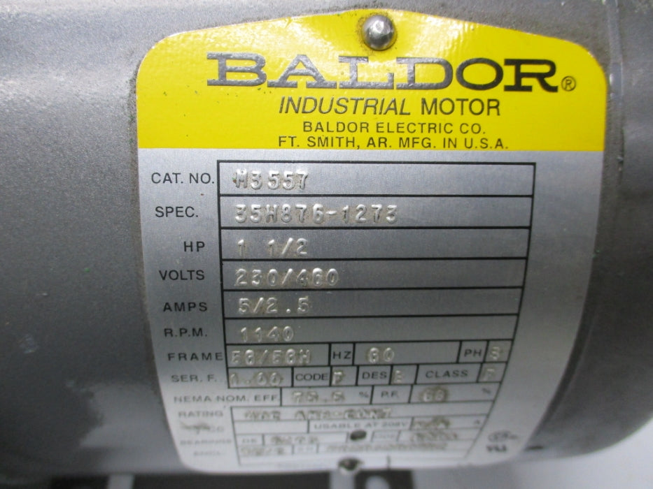 BALDOR M3557 NSNP