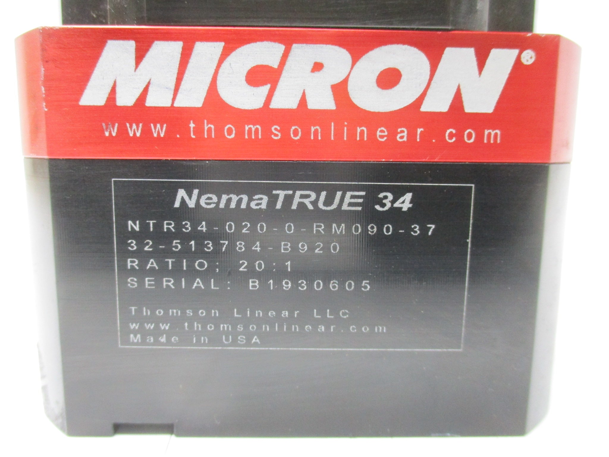 THOMSON NTR34-020-0-RM090-37 32-513784-B920 NSNP