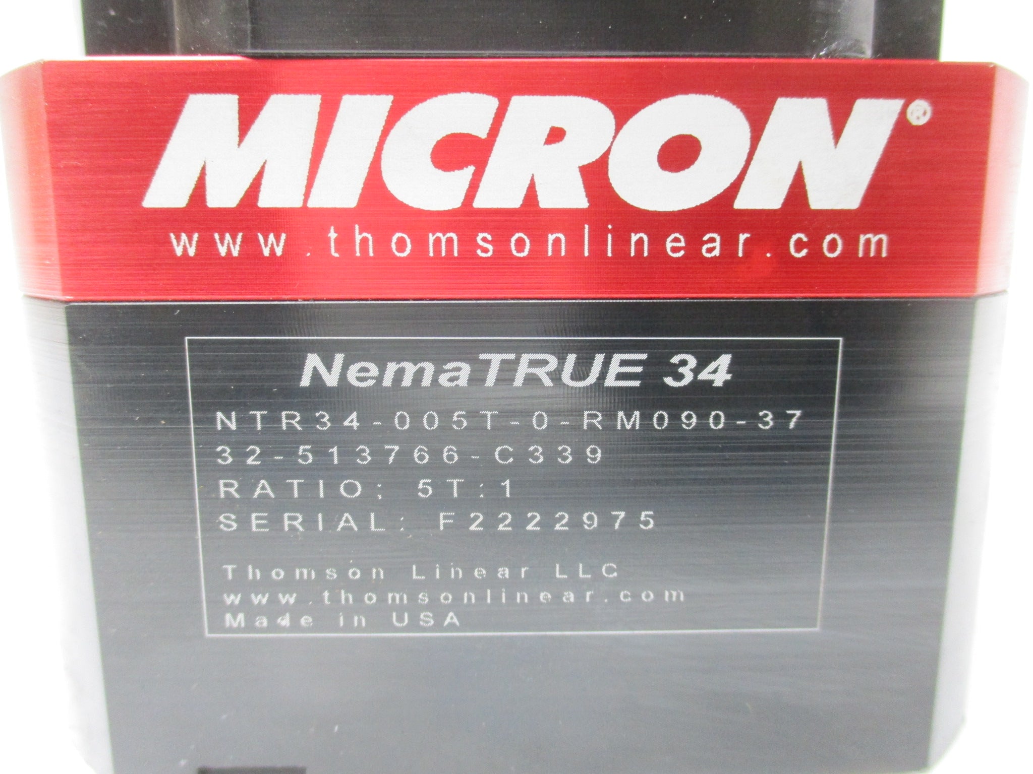 THOMSON NTR34-005T-0-RM090-37 32-513766-C339 NSNP