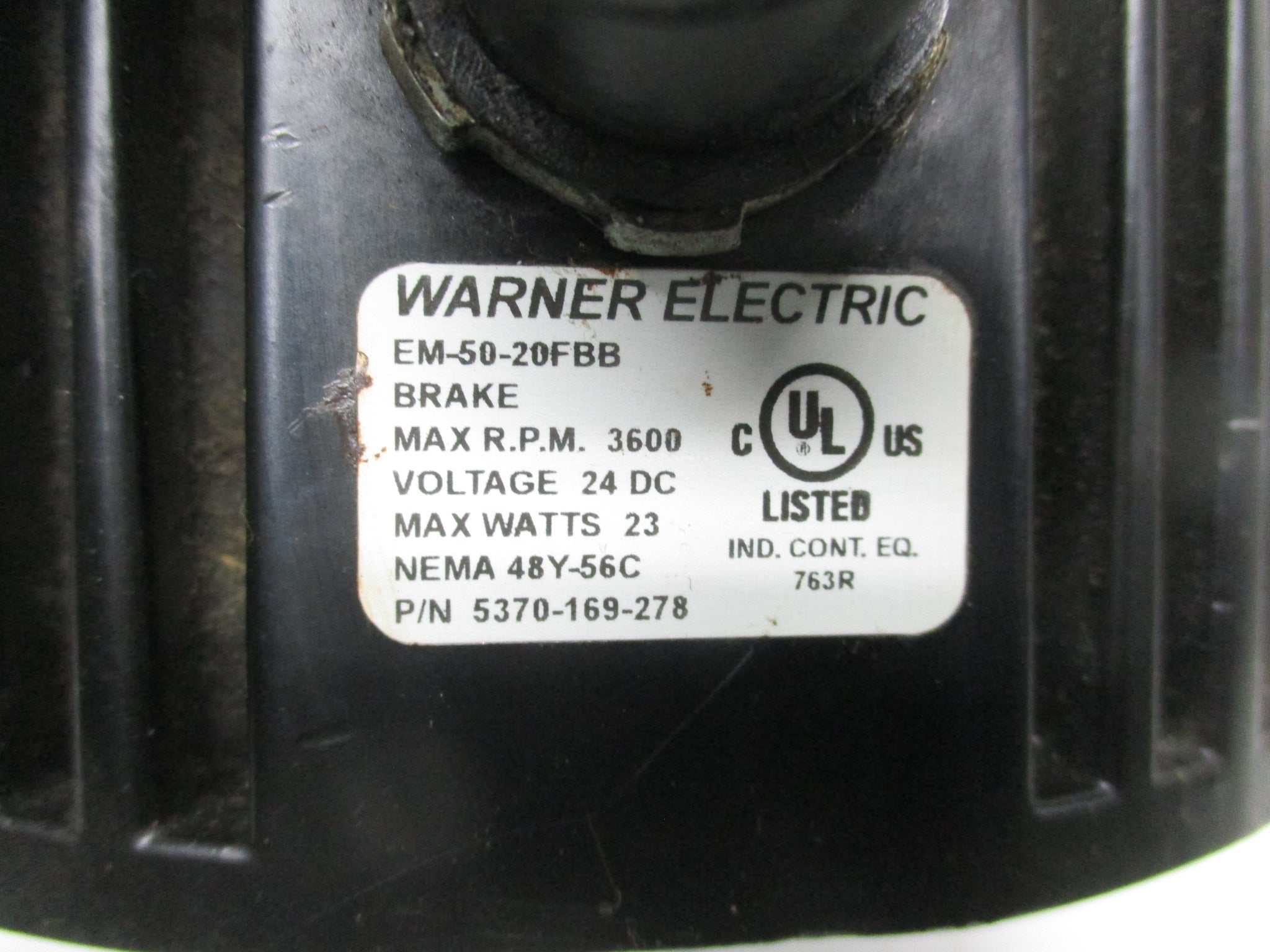 WARNER ELECTRIC 5370-169-278 (AS PICTURED) UNMP