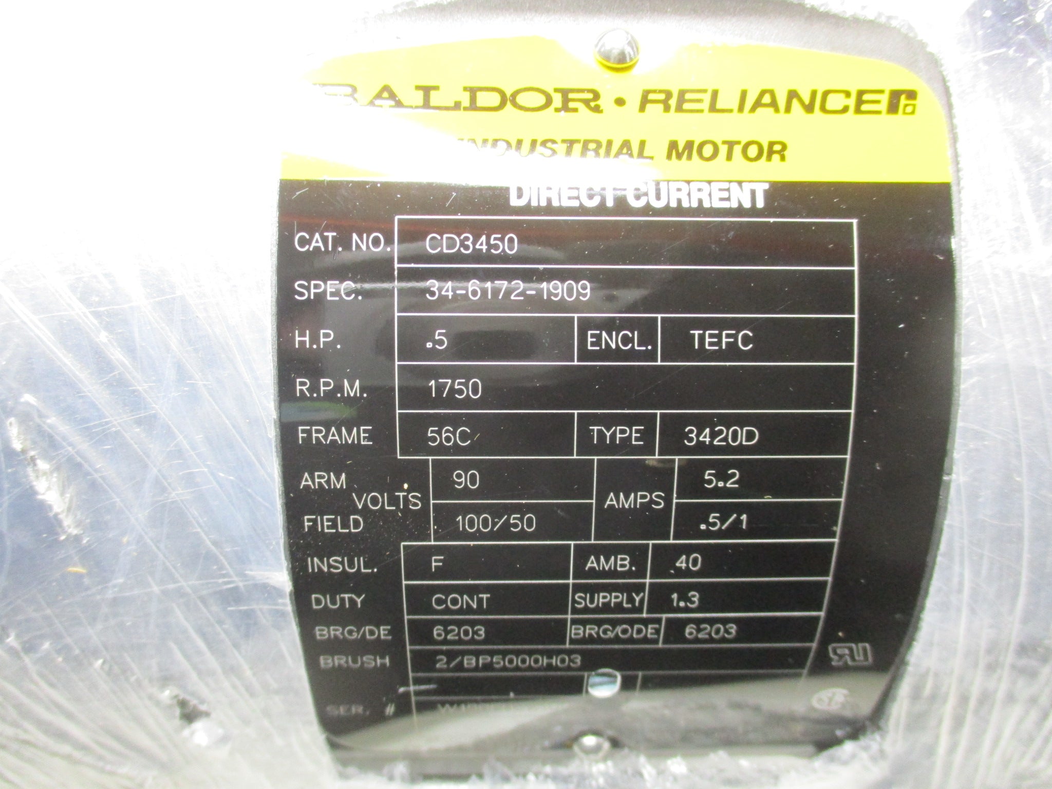 BALDOR CD3450 NSNP