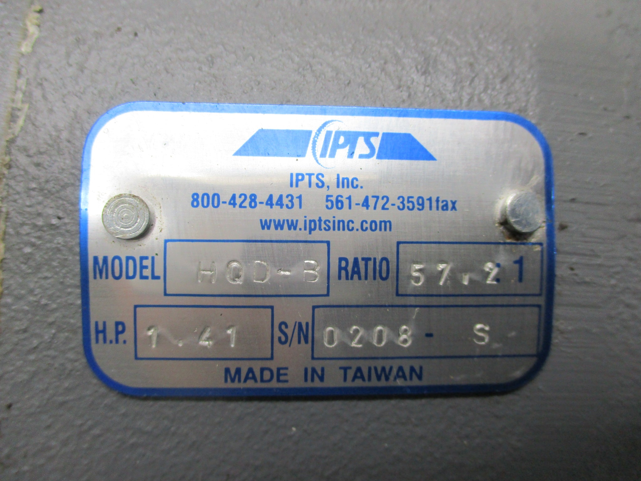 IPTS HQD-B NSNP