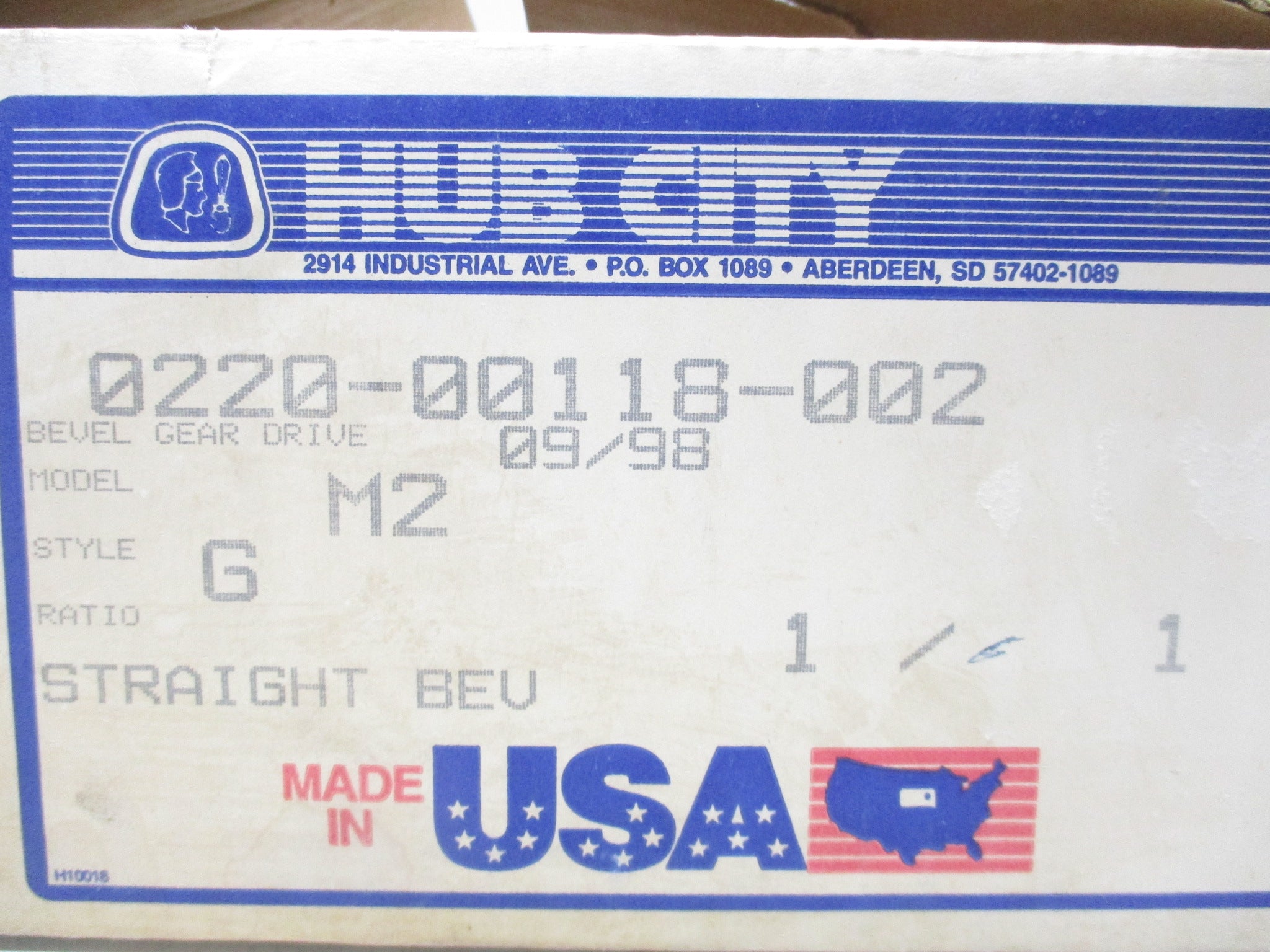 HUB CITY 0220-00118-002 NSMP