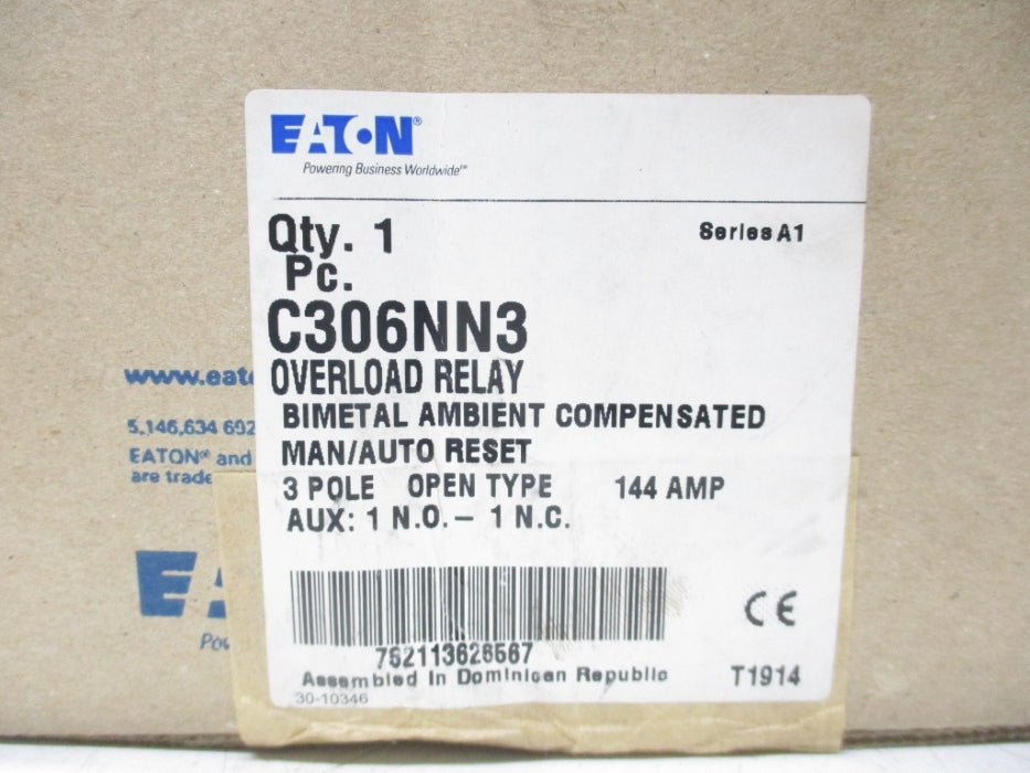 EATON C306NN3 144A SER. A1 NSFS