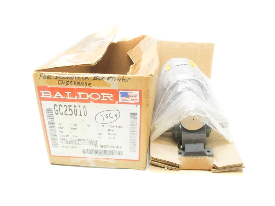 BALDOR GC25010 NSMP