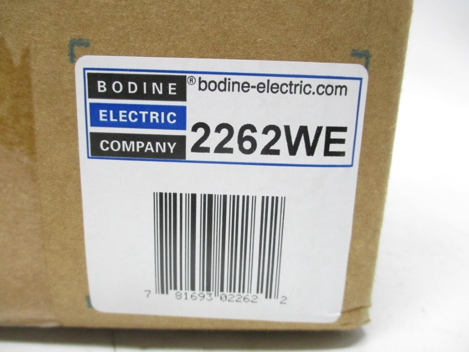 BODINE ELECTRIC 2262WE NSFS