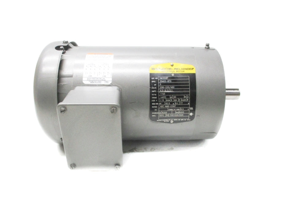 BALDOR VM3558T 208-230/460V 6.5-6.2/3.1A NSMP