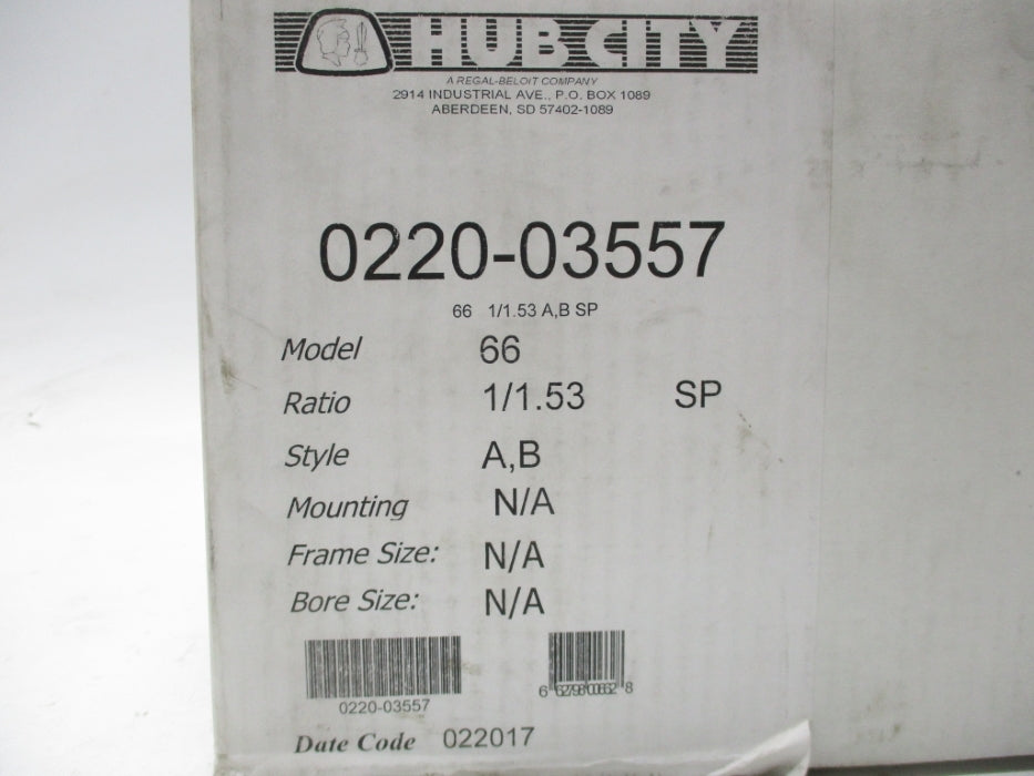 HUB CITY 0220-03557 NSFS