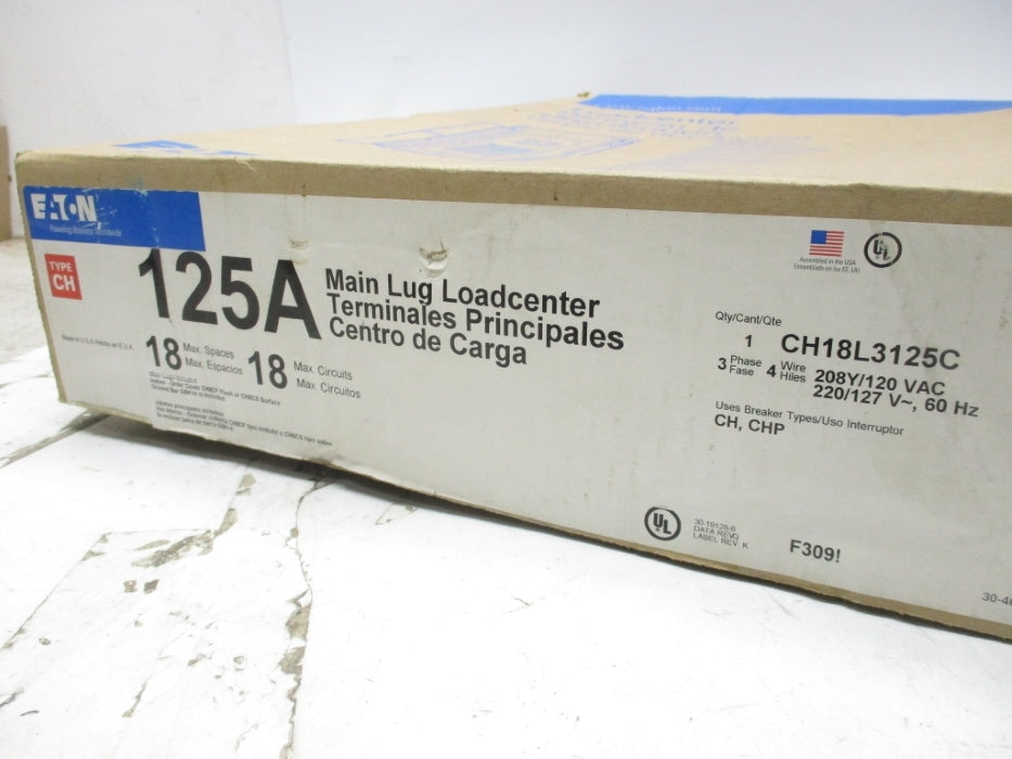 EATON CH18L3125C NSMP
