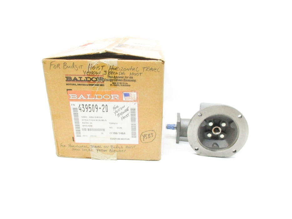BALDOR 439509-20 F-913-W-20-B5-G NSMP