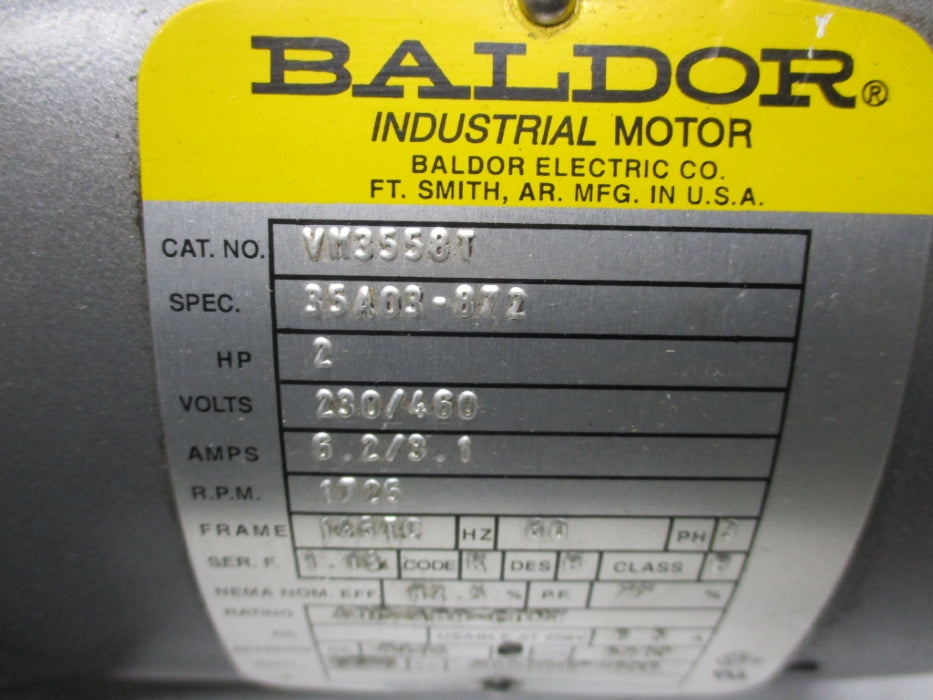 BALDOR VM3558T (AS PICTURED) UNMP