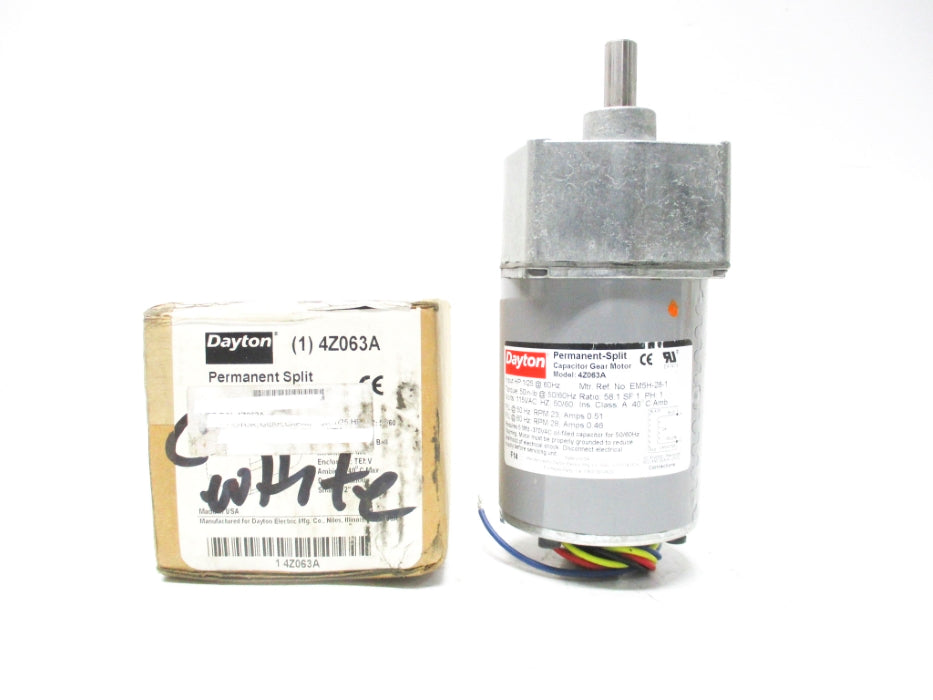 DAYTON 4Z063A NSMP