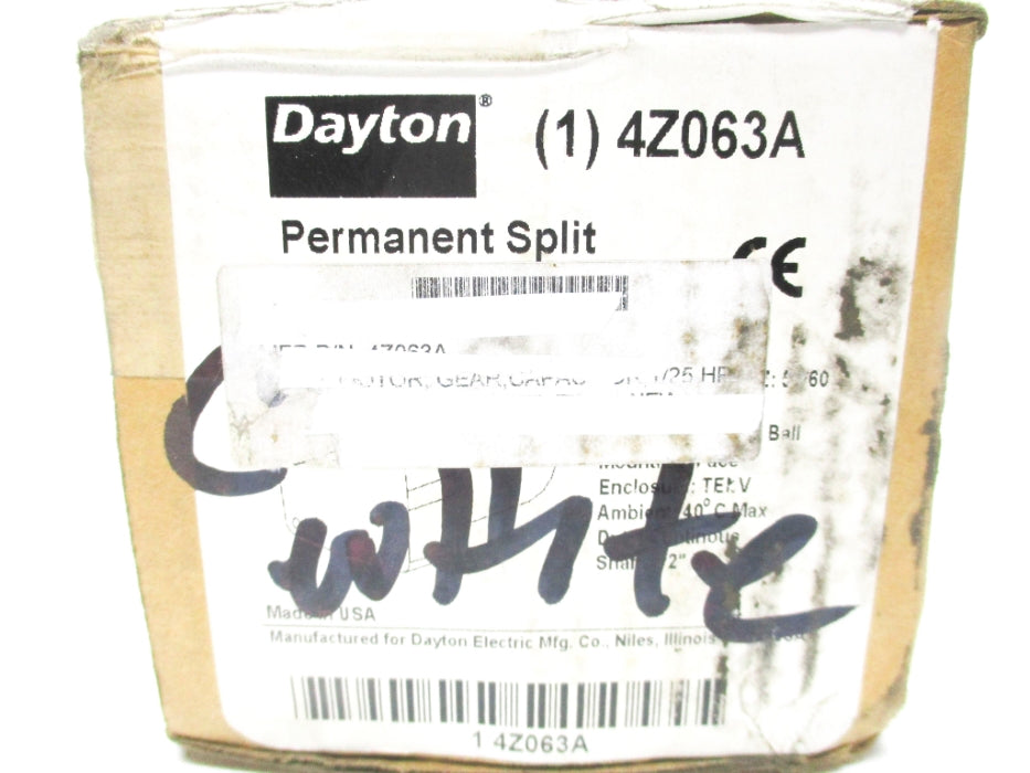 DAYTON 4Z063A NSMP