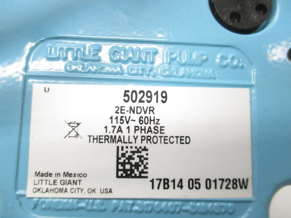 LITTLE GIANT 502919 2E-NDVR NSMP