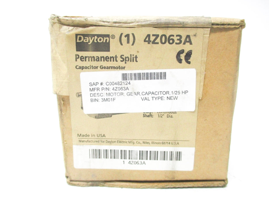 DAYTON 4Z063A NSFS