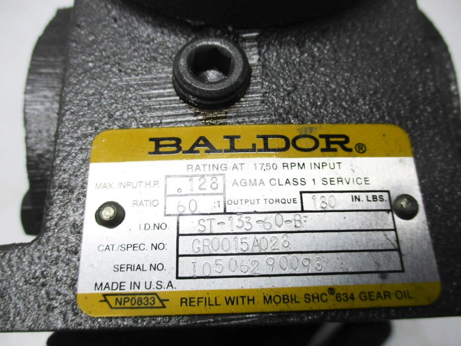BALDOR GR0015A028 NSNP