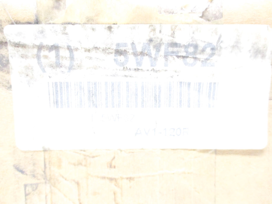 INDUSTRIAL SPARE PART AV1-120R SER. A 120VAC 0.27A NSMP