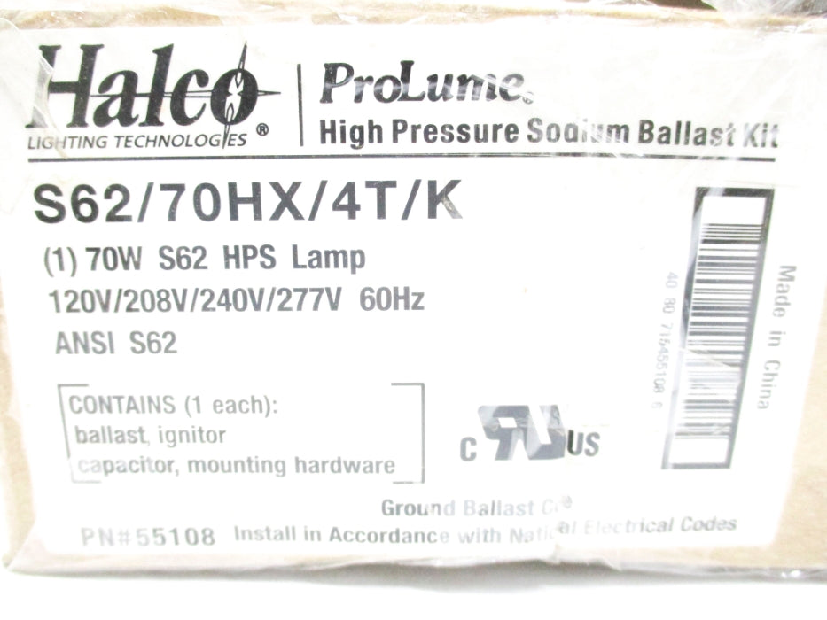 HALCO S62/70HX/4T/K NSMP