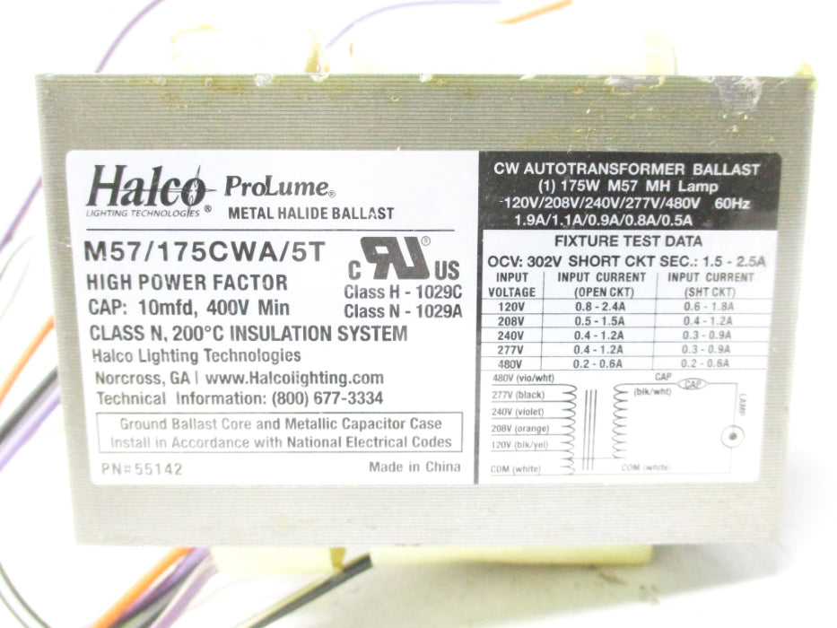 HALCO M57/175CWA/5T/K NSMP