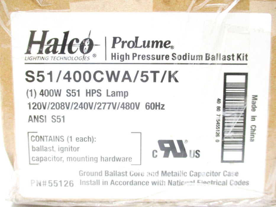HALCO S51/400CWA/5T/K NSMP