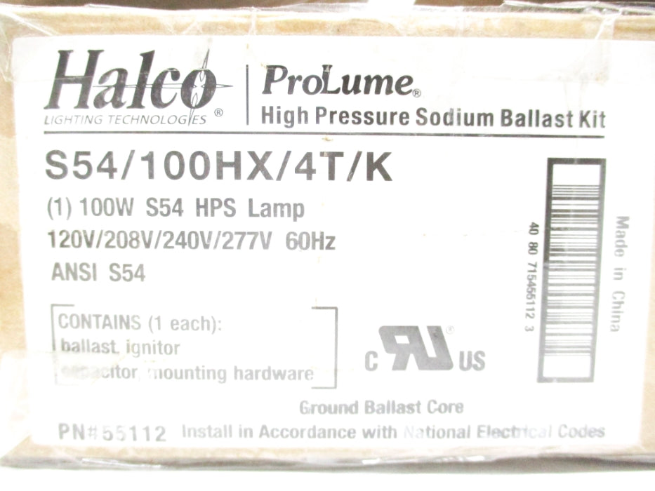 HALCO S54/100HX/4T/K NSMP