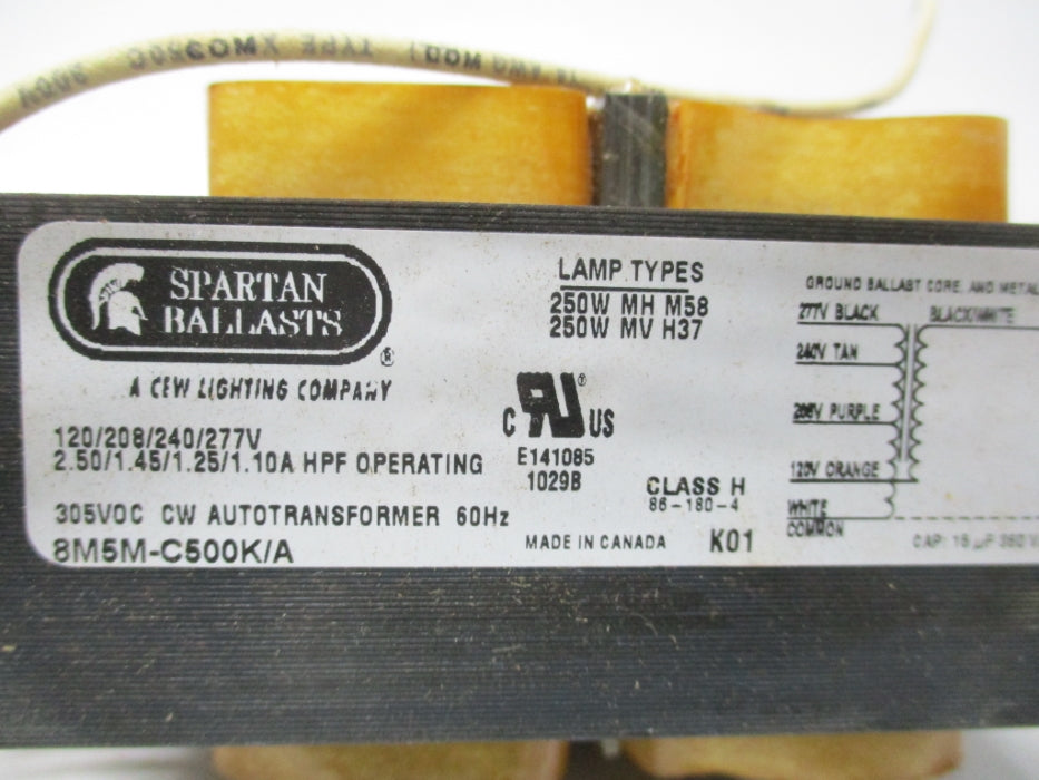SPARTAN 8M5M-C500K/A NSMP