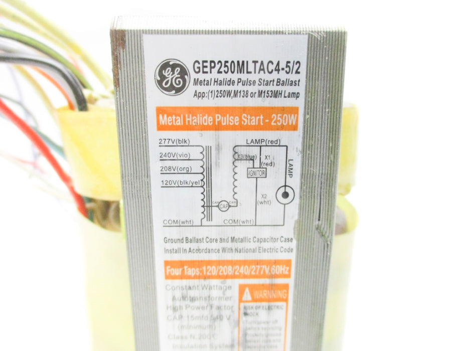 GENERAL ELECTRIC GEP250MLTAC4-5/2 86935 NSMP