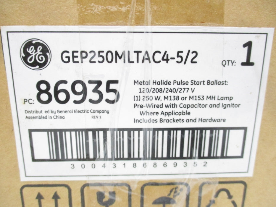 GENERAL ELECTRIC GEP250MLTAC4-5/2 86935 NSMP