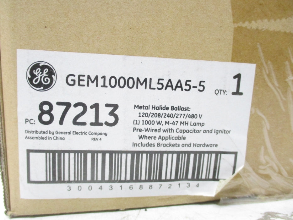 GENERAL ELECTRIC GEM1000ML5AA5-5 87213 NSFS