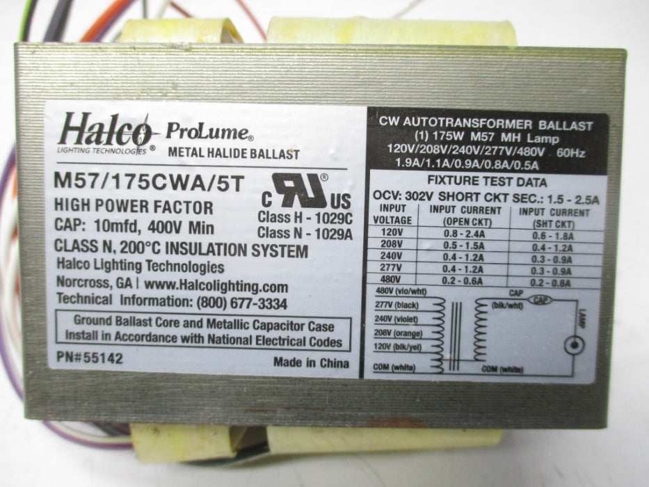 HALCO M57/175CWA/5T/K 55142 NSMP