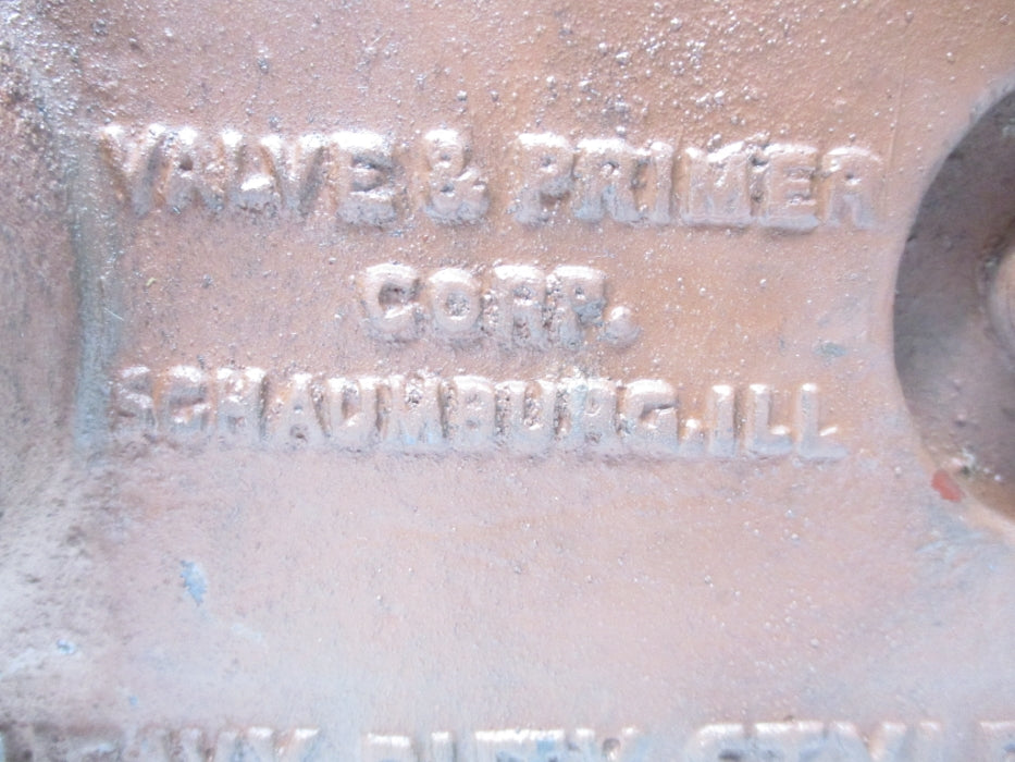 VALVE & PRIMER 145C 2" UNMP