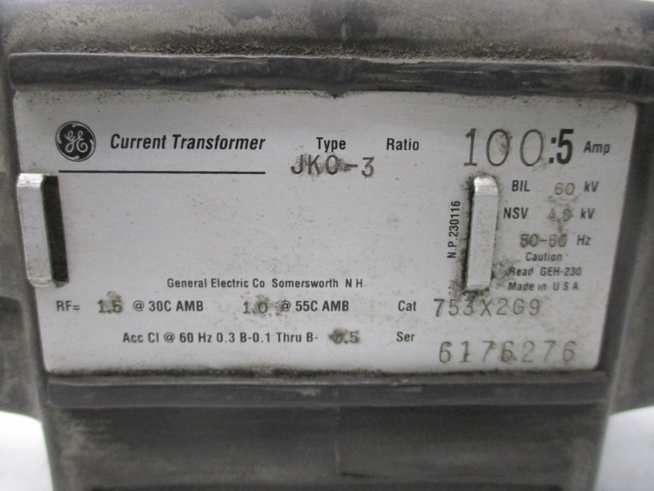 GENERAL ELECTRIC 753X2G9 (AS PICTURED) UNMP