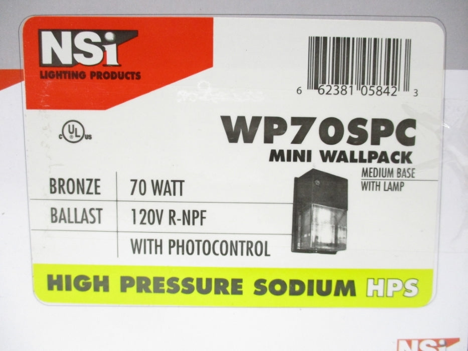 NSI WP70SPC NSFS
