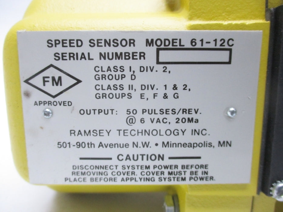 RAMSEY TECHNOLOGY 61-12C NSNP