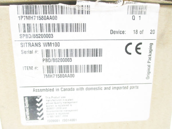 SIEMENS 7MH71580AA00 250V 5A NSMP