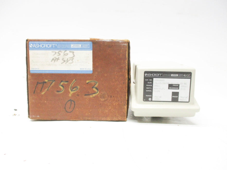 ASHCROFT LPDN4GGB25 200PSI NSMP